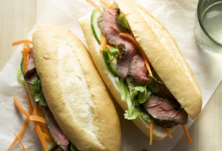 Vietnamese Steak Sandwich